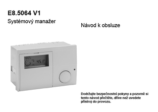 DRCASCACONTAA_E8.5064 CS 1.918-V1-06 0414_Operation manual_Czech download